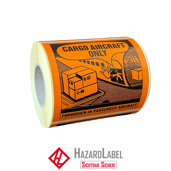 Cargo Aircraft only Aufkleber, 110x120 mm